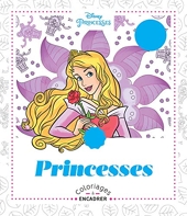 Coloriages à encadrer Disney Princesses