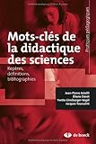 Mots-clés de la didactique des sciences