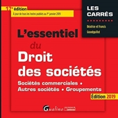 L'Essentiel Du Droit Des Societes - 17eme Edition. 2019 - Societes Commerciales - Autres Societes - Groupements A Jour De Tous Les Textes