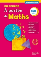 Le Nouvel A portée de maths CM1 - Livre élève - Ed. 2016
