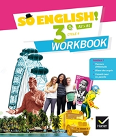 So English! Anglais 3e Éd. 2017 - Workbook