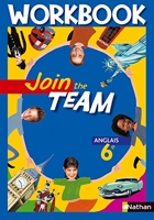 Join the team Anglais 6e - Workbook