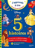 Disney - 5 histoires - CP niveaux 1, 2, 3