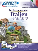 Perfectionnement Italien superpack usb (livre+ 4Cd audio+1 clé usb)