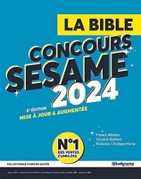 La bible du concours SESAME: 2024
