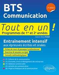 BTS Communication - Programmes de 1re et 2e années de Delphine Burglé