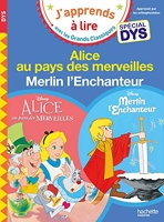 Disney - Alice au pays des merveilles / Merlin l'Enchanteur Spécial DYS (dyslexie)