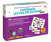 J'apprends les multiplications autrement - 10 Cartes Mentales Pour Apprendre Facilement Les Tables De Multiplications ! +120 Cartes D'Entraînement Pour Réviser En S'Amusant