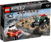 LEGO® Speed Champions Mini Cooper Rally 1967 et Mini John Cooper Works Buggy 2018 8 Ans et Plus, 481 Pièces 75894