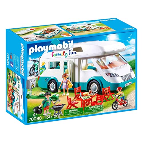 Playmobil 70206 Cuisine familiale - Dollhouse - avec Deux Personnages,  l'équipement de Cuisine et des Accessoires électroménagers - pour aménager  la