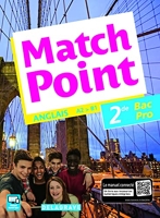 Match Point 2de Bac Pro (2016) - Pochette élève - Anglais