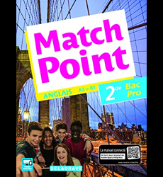 Match Point 2de Bac Pro (2016) - Pochette élève