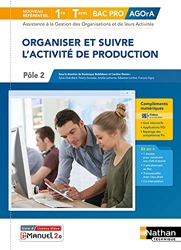 Organiser et suivre l'activité de production - 1re/Tle Bac Pro AGOrA de Sylvie Chamillard