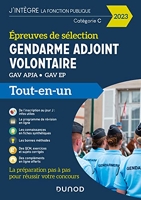 Epreuves de sélection Gendarme adjoint volontaire 2023 - Gav Apja - Gav Ep (2023)