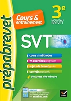 SVT 3e - Prépabrevet Cours & entraînement - Cours, méthodes et exercices progressifs