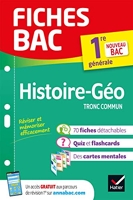 Fiches bac Histoire-Géographie 1re générale - Nouveau programme de Première
