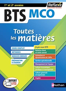 Toutes les matières BTS MCO - Réflexe de Pascal Besson