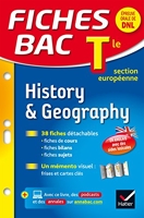 Fiches bac History & Geography Tle section européenne - Fiches de révision - Terminale section européenne