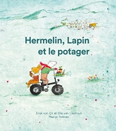 Hermelin, Lapin Et Le Potager