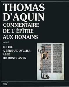 Commentaire de l'Epître aux Romains de Thomas d'Aquin