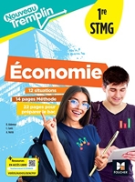 Nouveau Tremplin - ECONOMIE 1re STMG - Ed. 2023 - Livre élève