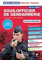 Réussite Concours - Sous-officier de gendarmerie - 2019-2020