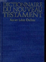 Dictionnaire du nouveau testament - Editions Du Seuil - 1974