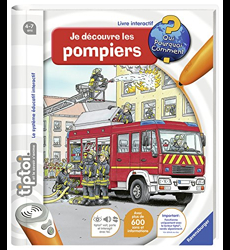 Ravensburger - Livre interactif tiptoi - Je découvre les pompiers - Jeux  les Prix d'Occasion ou Neuf