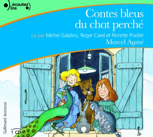 couverture de : Les contes bleus du chat perch&eacute;