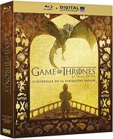 Game of Thrones (Le Trône de Fer) Saison 5 HBO 4 Disques