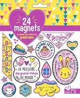 24 Magnets À Colorier Et À Offrir À Sa Grand Mère