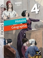 Fiches d'activités - Histoire-Géographie 4e Éd. 2017