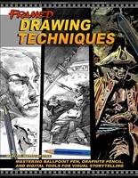 Framed Drawing Techniques - Mastering Ballpoint Pen, Graphite Pencil, and Digital Techniques for Visual Storytelling