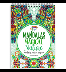 Colorya Mandala Édition Nature Magique - A4 - Livre de Coloriage pour Adulte  les Prix d'Occasion ou Neuf