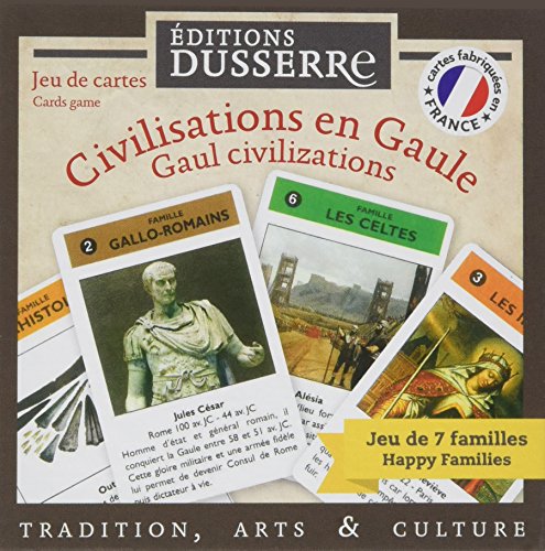 DUF01 Jeu Historique Editions Dusserre 7 Familles Histoire de France 