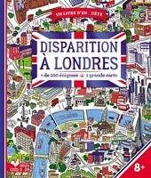 Disparition à Londres - Livre avec carte