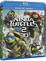 Ninja Turtles 2 3D + Blu-Ray 2D