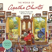 Laurence King Publishing The World of Agatha Christie 1000-piece Jigsaw Puzzle/Anglais