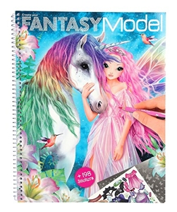 Top Model Fantasy cahier de coloriage