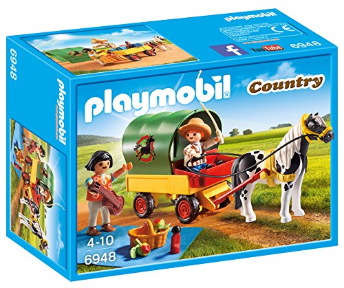 Playmobil 6932 calèche avec attelage- country - le club d