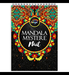 Colorya Mandala Édition Mystère - A4 - Livre de Coloriage pour