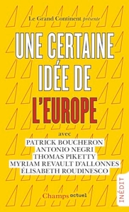Une certaine idée de l'Europe de Patrick Boucheron