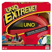UNO Extreme jeu de société et de cartes avec distributeur de cartes, V9364