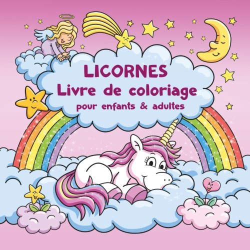 Licornes Livre de coloriage pour enfants et adultes + BONUS