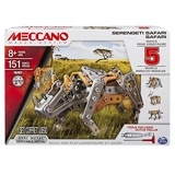 Meccano - 6033322 - Jeu de Construction - Safari 5 Modèles