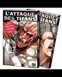 L'Attaque des Titans Pack Offre Découverte T01 et T02
