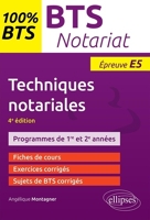 Techniques notariales, BTS notariat - Format ePub - 9782340070561 - 33,99 €