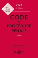Code de procédure pénale 2022, annoté - Format ePub - 9782247211821 - 51,99 €