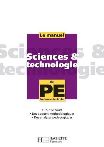 Le manuel de Sciences et technologie du PE - Format PDF - 9782011817266 - 10,99 €