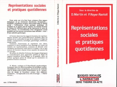 Représentations sociales et pratiques quotidiennes - Format PDF - 9782296222205 - 13,99 €